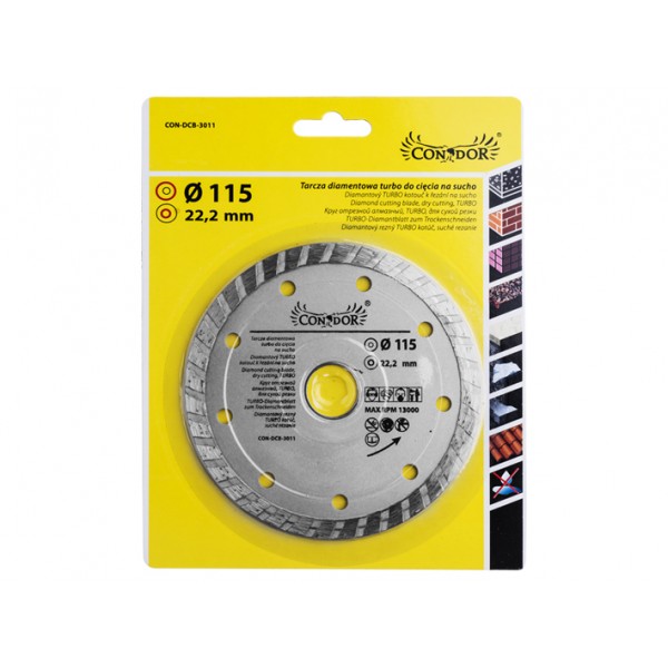 Diskas deimantinis universalus ø115mm                                                               